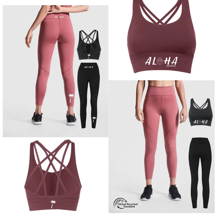 collection ensemble sport fitness pilates alohasurfwear differentes couleurs disponibles