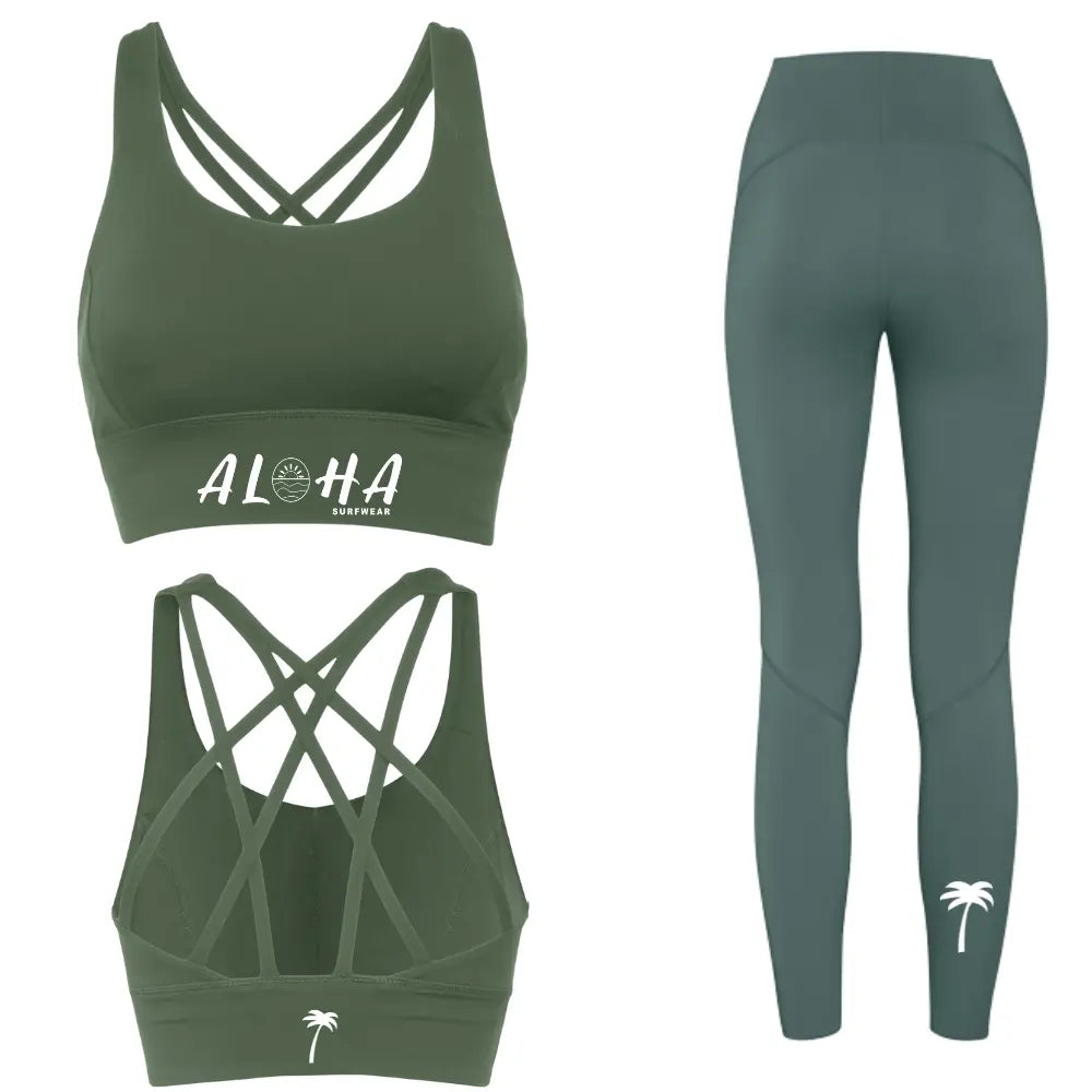 Ensemble Sport Fitness Pilates Compress+ alohasurfwear