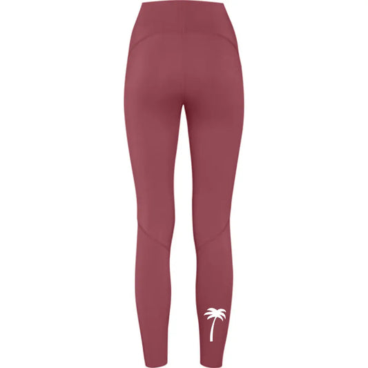 Legging sport fitness Berry red alohasurfwear