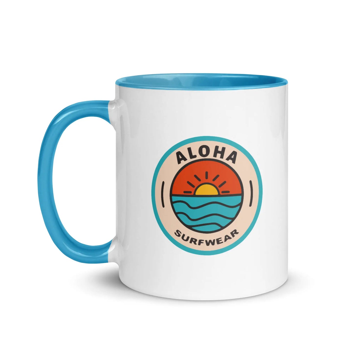 Mug Aloha à Intérieur Coloré alohasurfwear