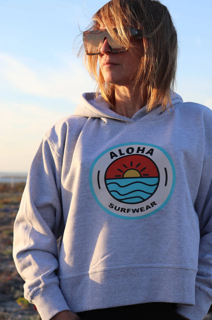 Sweat Femme Crop Aloha